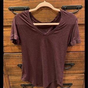 Ladies Lululemon V-neck shirt